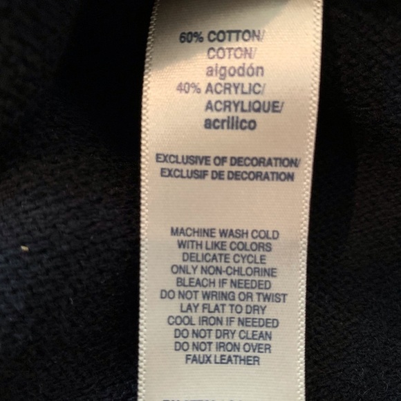 Rafaella Color Block Intarsia Poncho - Picture 7 of 9